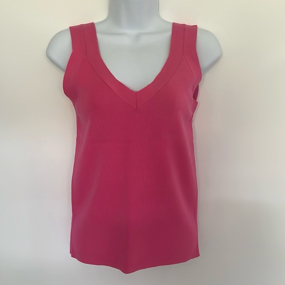 Ann Taylor Petite V-Neck Sweater Tank Top